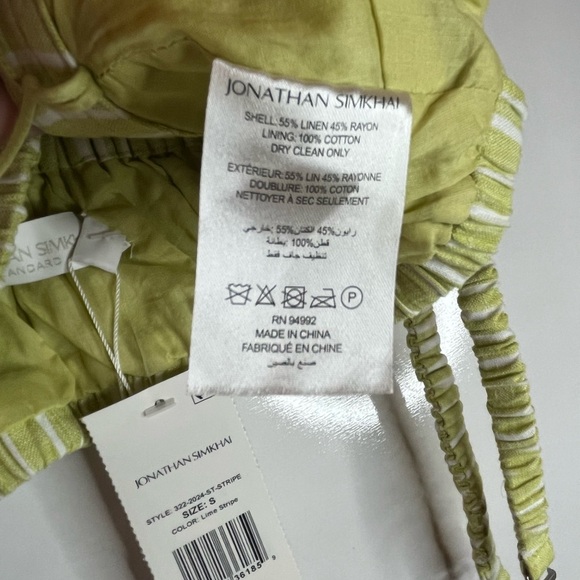 JONATHAN SIMKHAI STANDARD Hutton Crop Top NWT, S - Picture 8 of 8